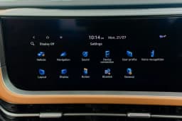 Hyundai Alcazar Interior — Infotainment System Main Menu