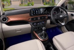 Hyundai Aura Interior — Dashboard