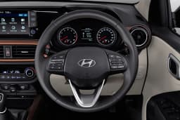 Hyundai Aura Interior — Steering Wheel