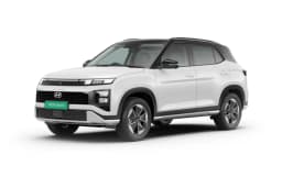 Hyundai Creta Electric — Atlas White with Titanium Black Roof