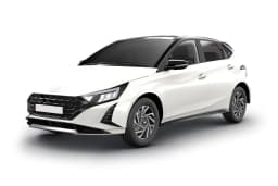 Hyundai i20 — Atlas White with Abyss Black Roof