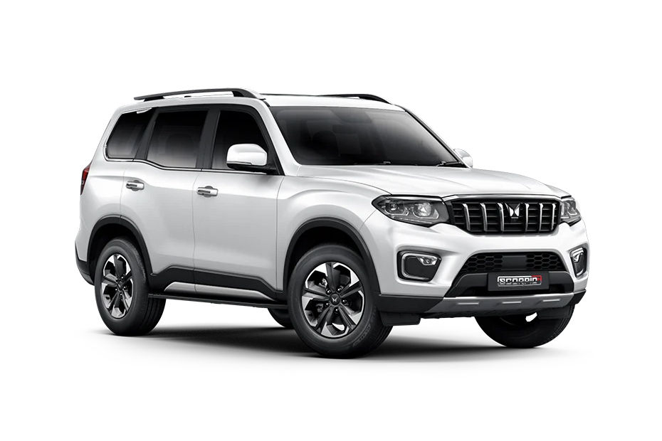 Mahindra Scorpio N in Everest White