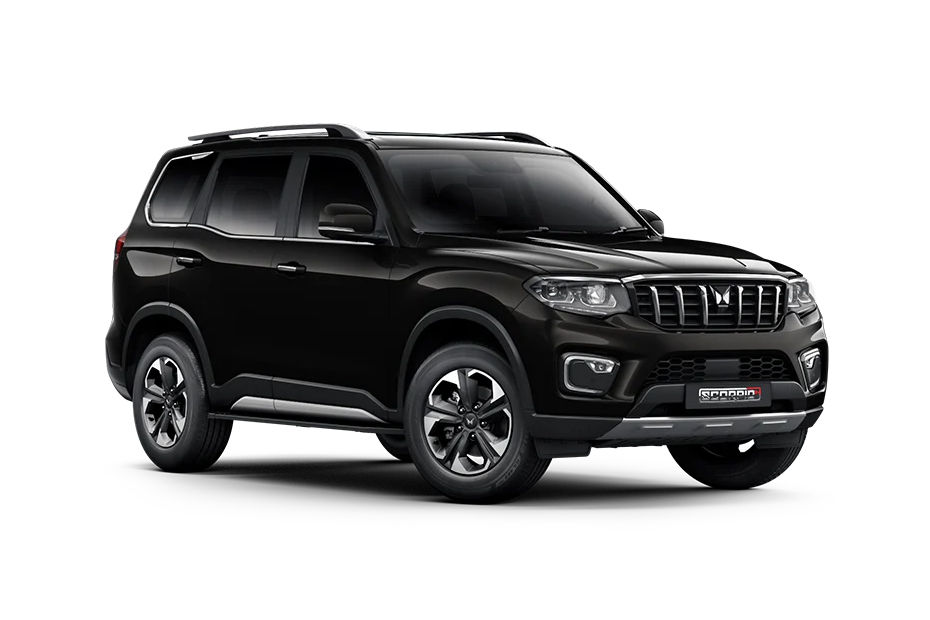 Mahindra Scorpio N in Stealth Black