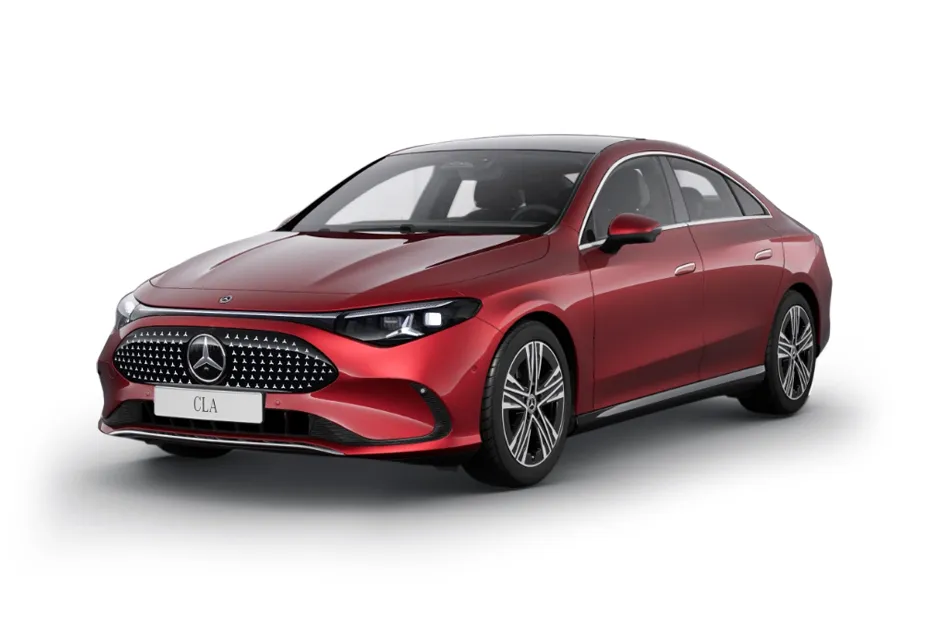Mercedes-Benz CLA Electric — MANUFAKTUR Patagonia Red